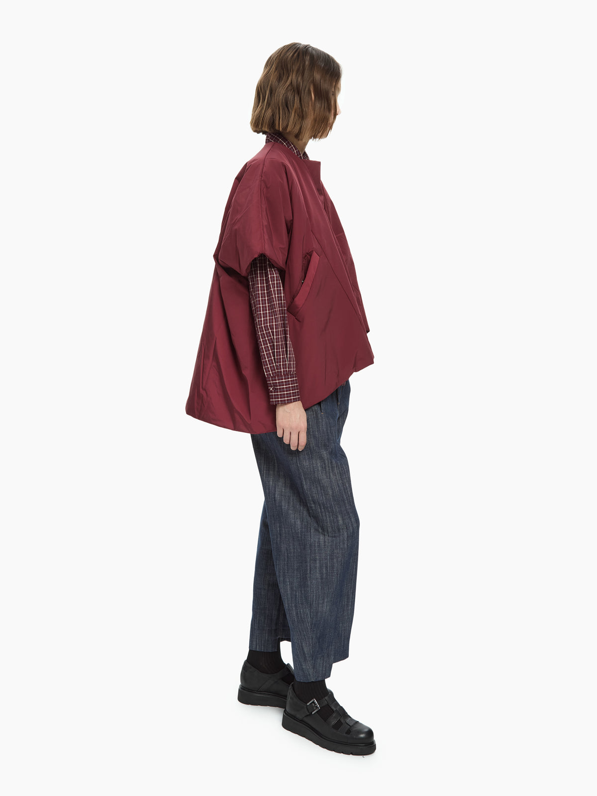 IXOS Giacca imbottita oversize BORDEAUX