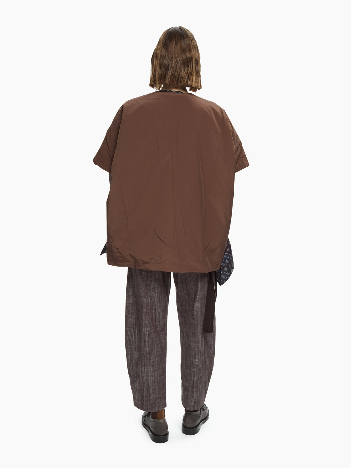 IXOS Giacca imbottita oversize MARRONE