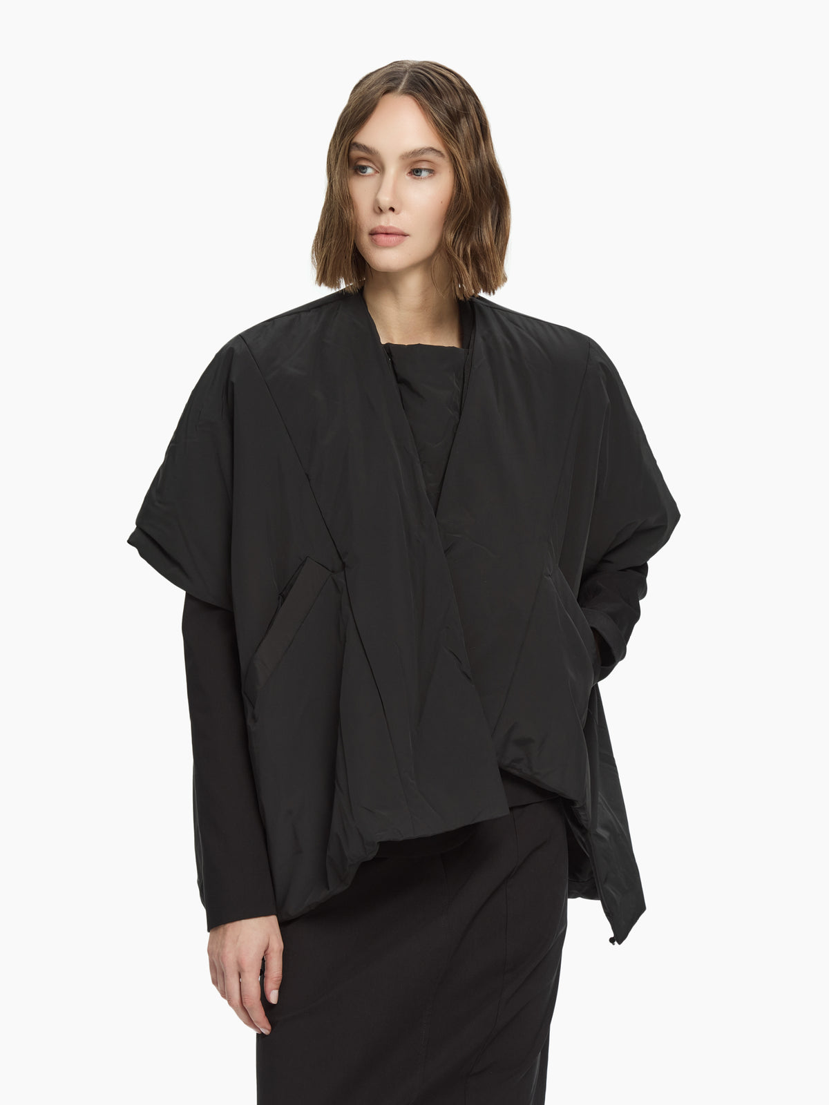 IXOS Giacca imbottita oversize NERO