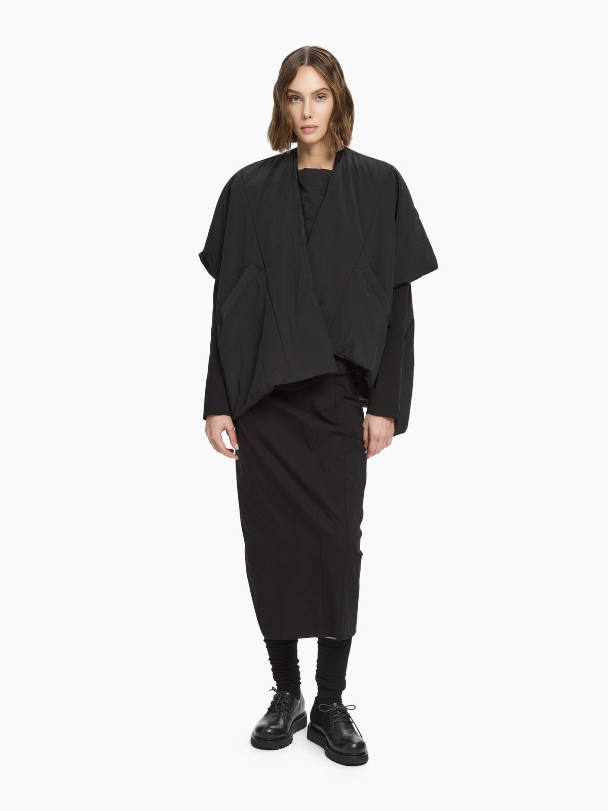 IXOS Giacca imbottita oversize NERO