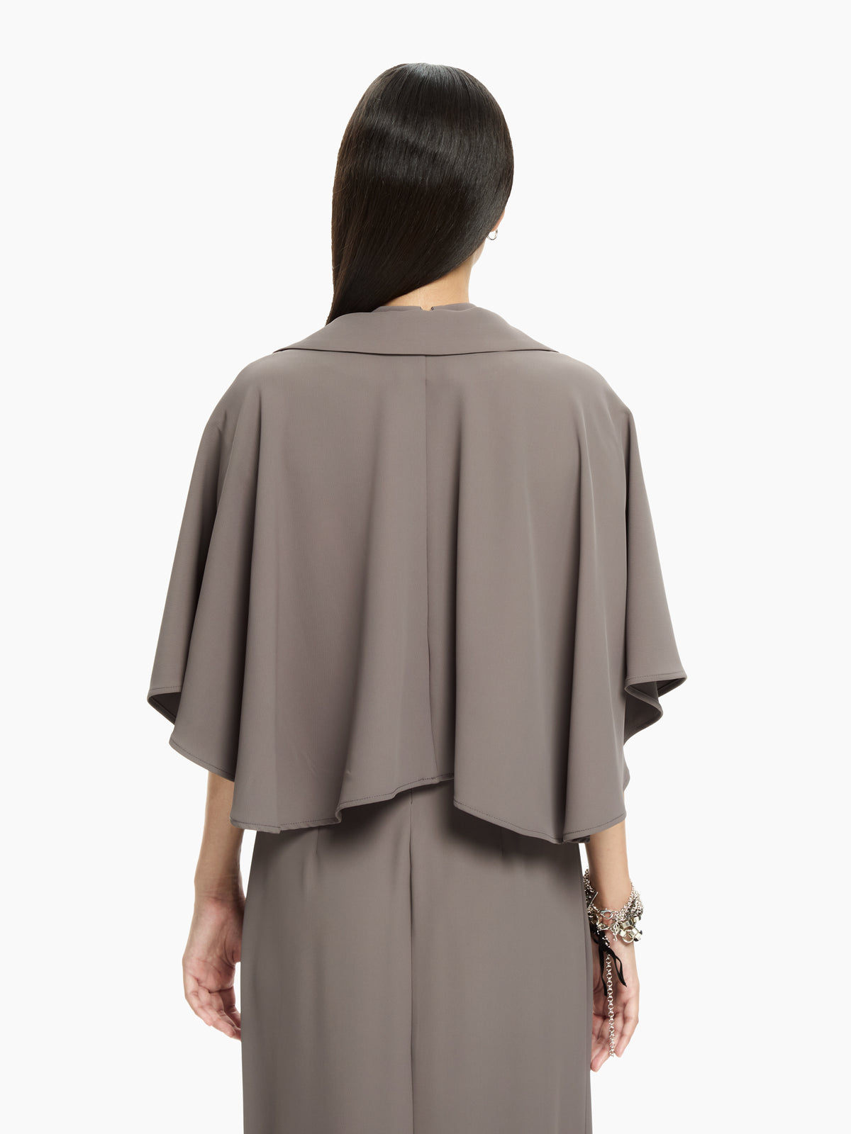 IXOS Top drappeggiato GRIGIO