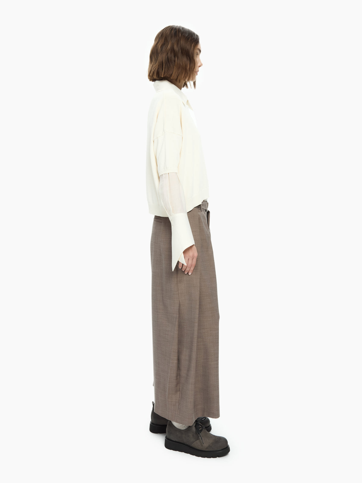 IXOS Maglia con spalla scoperta BIANCO