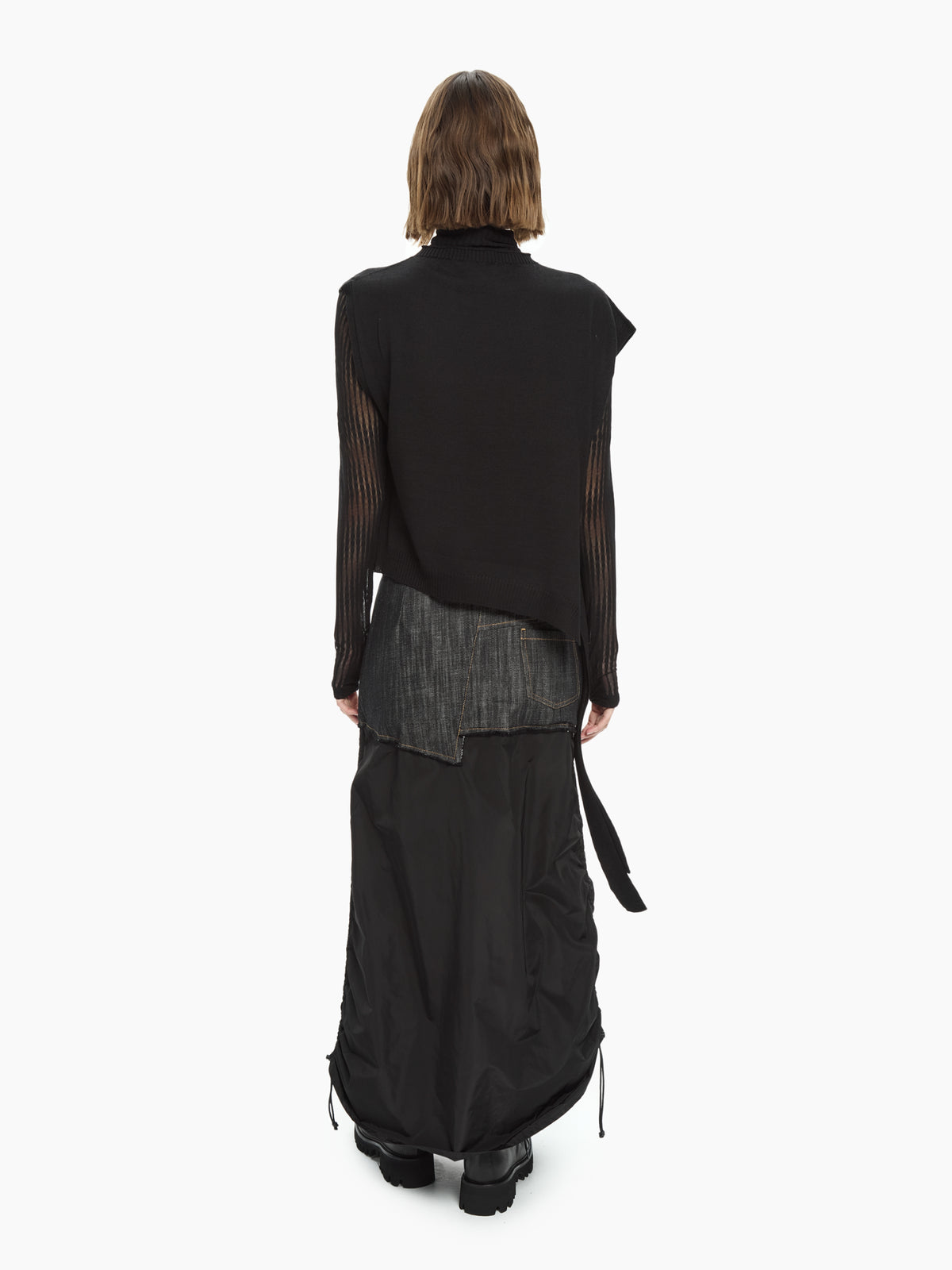 IXOS Maglia con spalla scoperta NERO