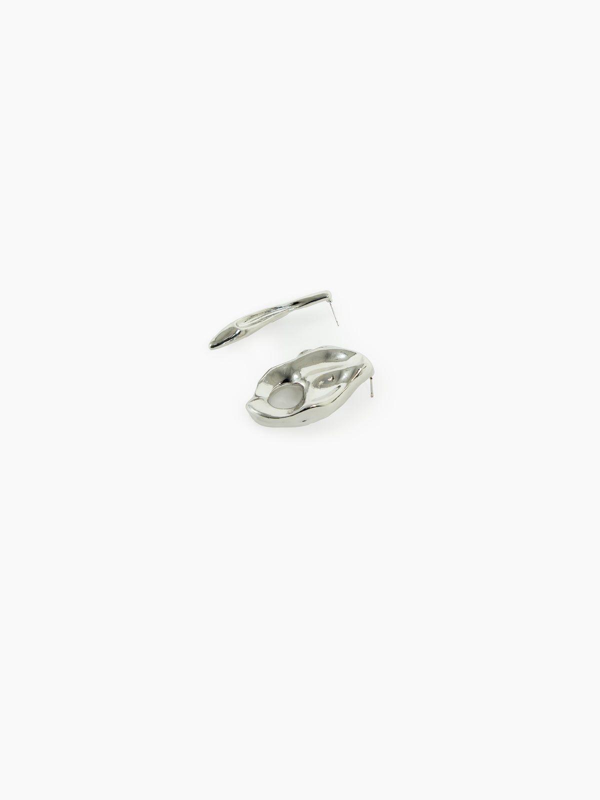 IXOS Orecchini scultorei ARGENTO