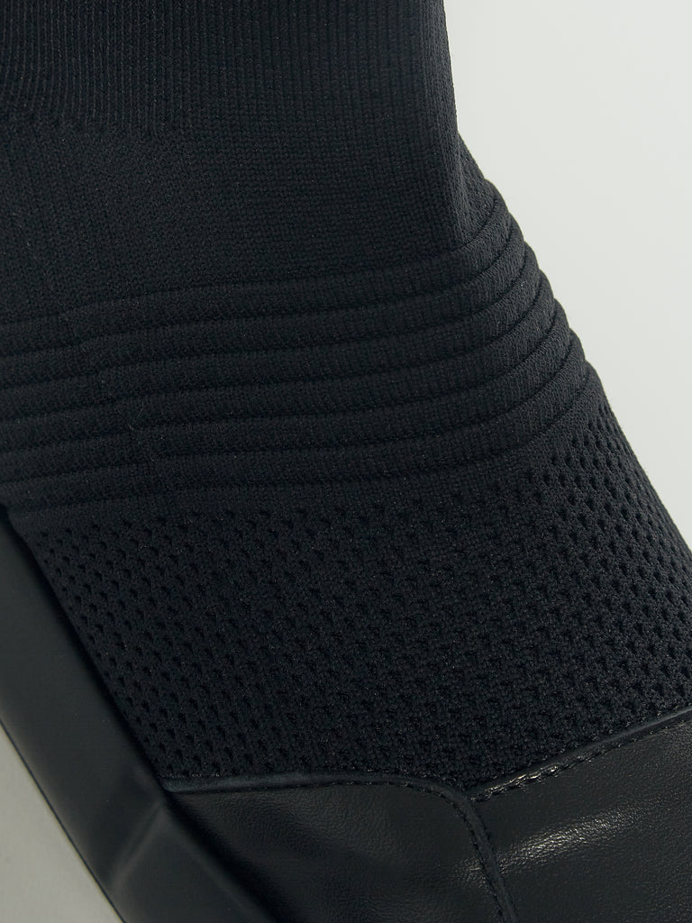 IXOS Sneakers in calza tecnica NERO+NERO